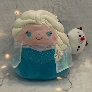 10” Squishmallow “Elsa with Olaf”